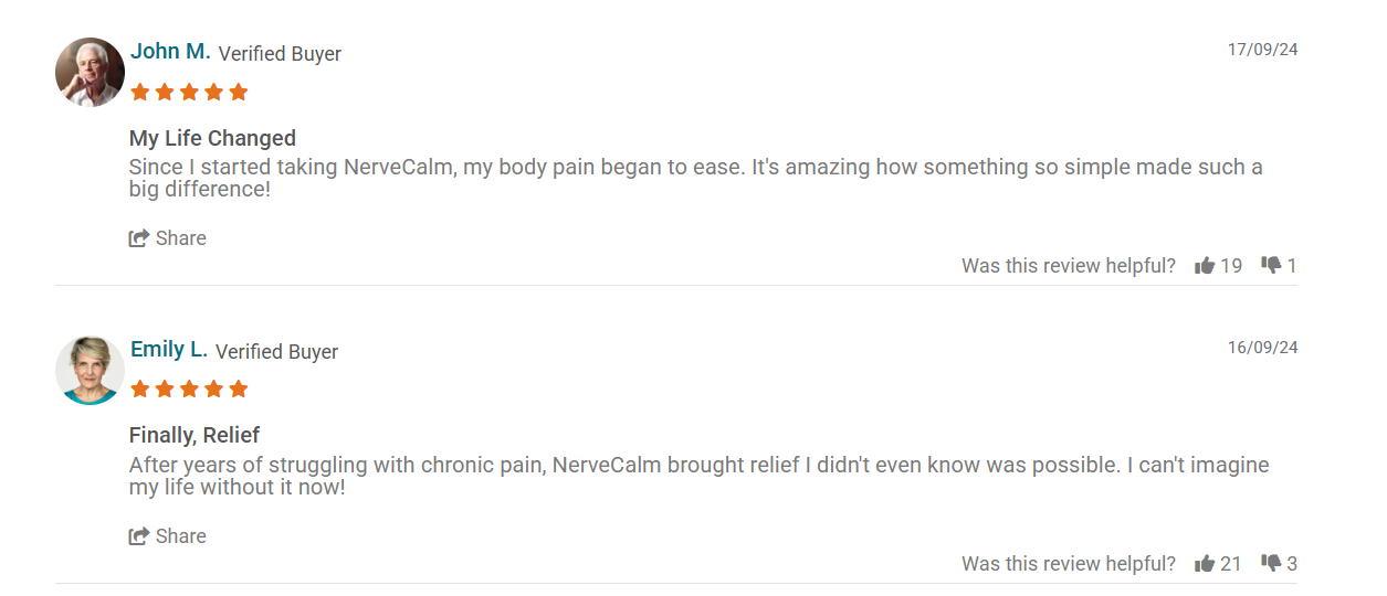 nerve calm