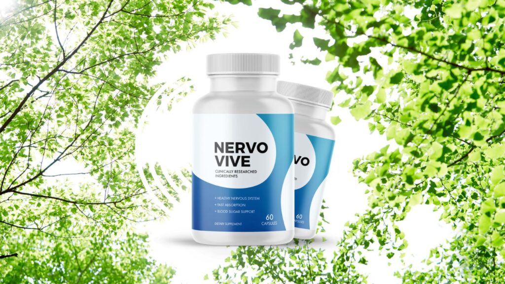 Nervovive supplement bottle for nerve health review