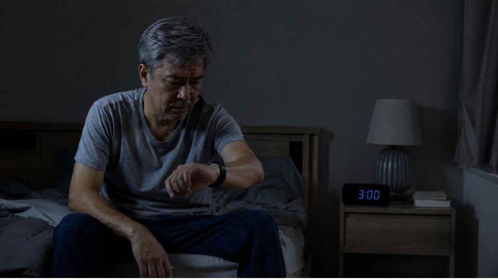 man waking up at night prostate problem